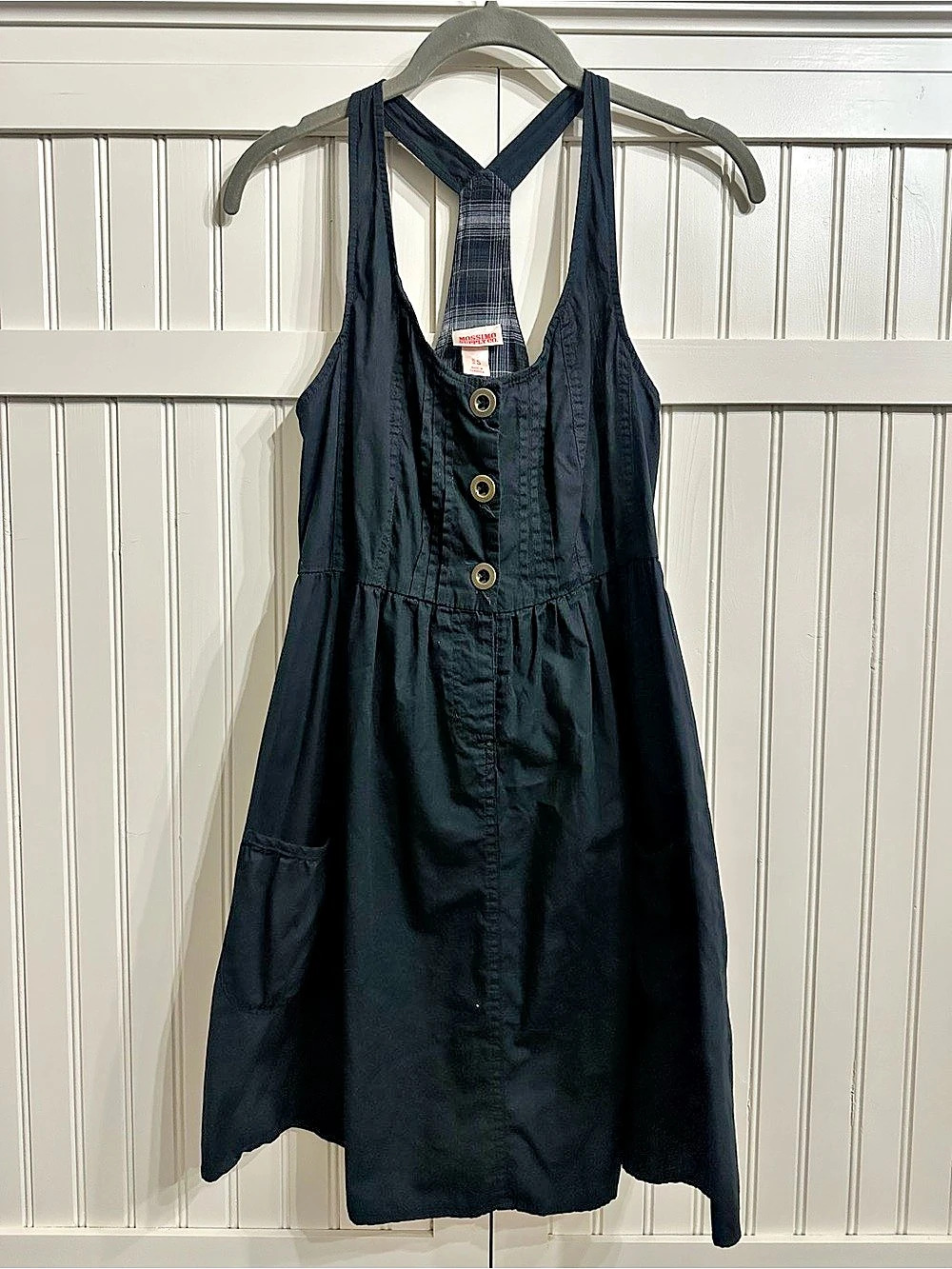 Mossimo Supply Co. RacerBack Mini Dress in Black Size Small